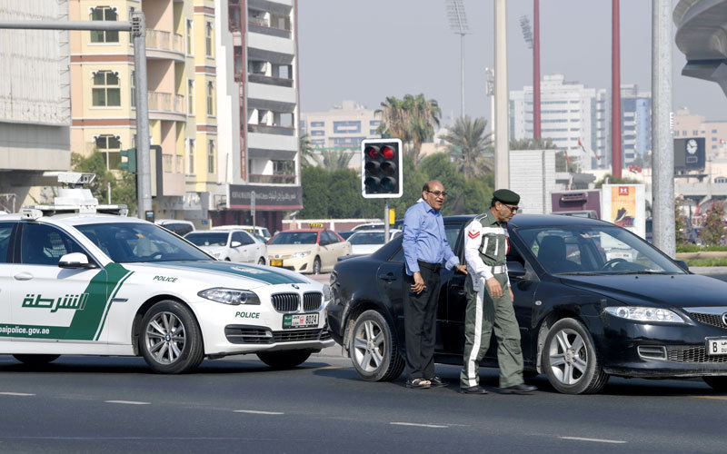 انخفاض المخالفات 37% خلال أسبوع   من التعديلات المرورية في دبي