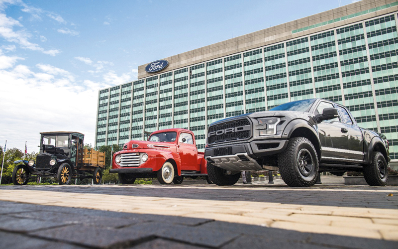 «فورد» تحتفل بـ 100 عام على صناعة الشاحنات التجارية
