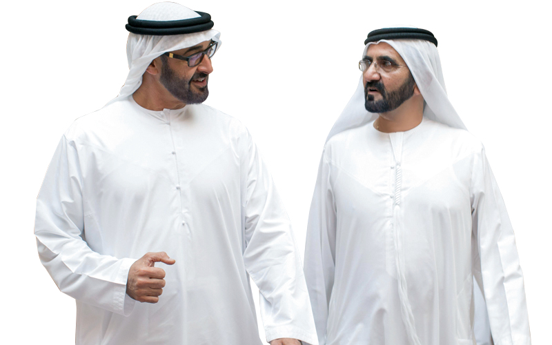 محمد بن راشد ومحمد بن زايد: الإمارات   قصة نجاح أبطالها الشباب