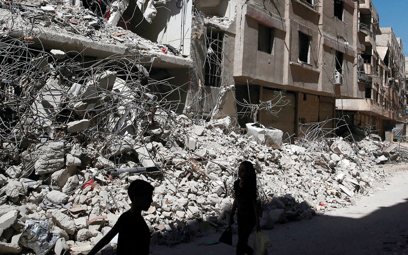 الأمم المتحدة تأمل في محادثات سلام سورية أكتوبر المقبل