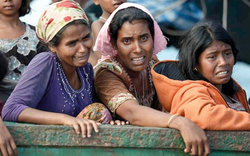 الأمم المتحدة تحذر من كارثة بسبب فرار الروهينغا لبنغلاديش