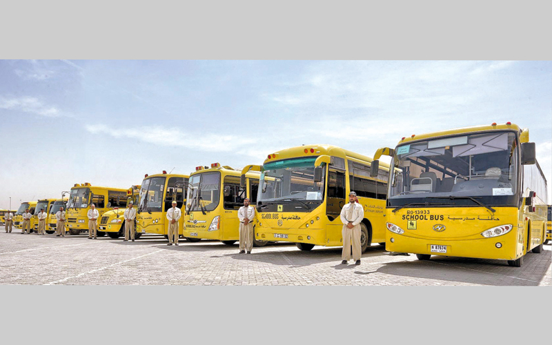حافلات «مواصلات الإمارات» تنقل 230 ألف طالب