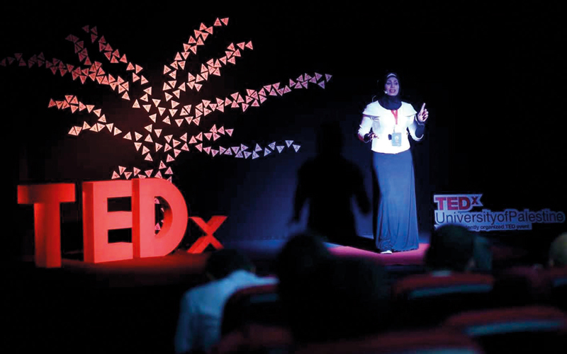 «TEDx فلسطين».. نافذة مواهب غزة المنسية خلف جدران الحصار