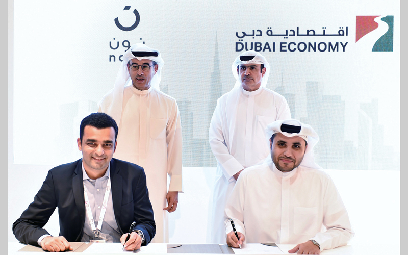 اتفاقية بين اقتصادية دبي و«نون» لتعزيز التجارة الإلكترونية