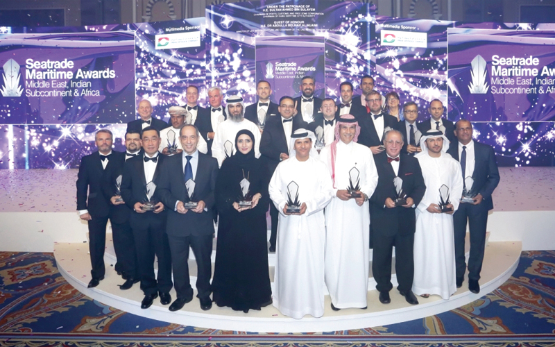 حصة بنت أحمد آل مالك تفوز بجائزة شخصية العام في «سيتريد للقطاع البحري»