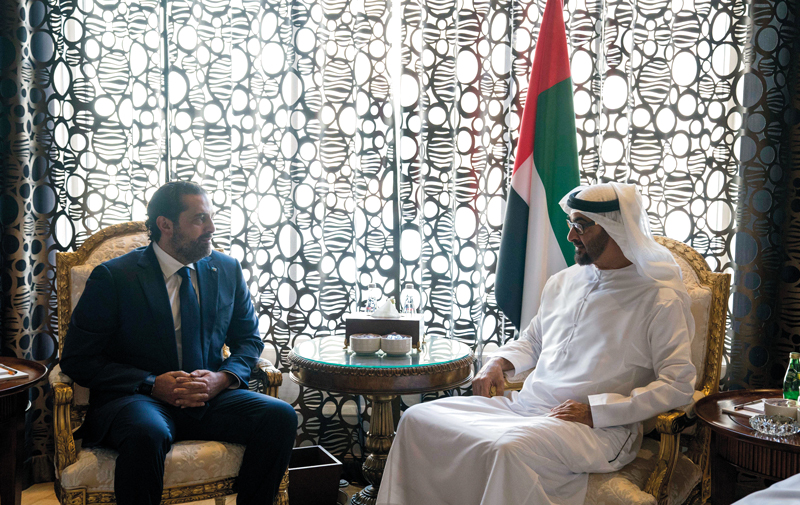 محمد بن زايد يؤكد وقوف الإمارات إلى جانب لبنان بشأن التحديات والتدخلات الإقليمية