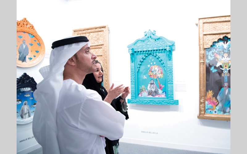 هزاع بن زايد: «فن أبوظبي» حوار جمالي مفتوح على المعرفة