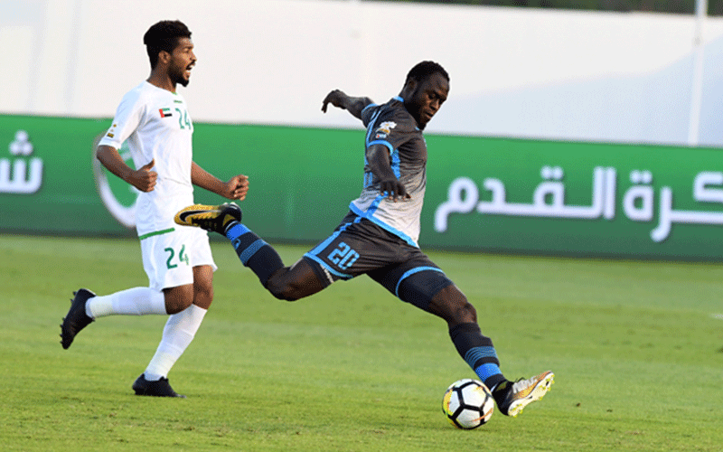 الإمارات يتعادل مع دبا في مباراة "مملة"