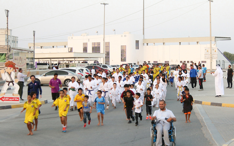 نادي الذيد يشارك في «تحدي دبي للياقة»