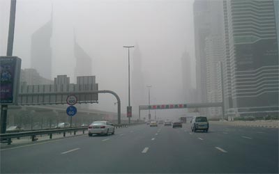 أجواء غير مستقـرة في الإمارات حـتى الإثنين