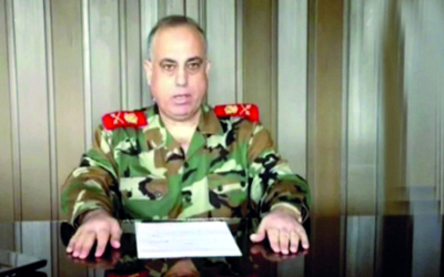 قائد الشرطة العسكرية السورية يعلن انشقاقه