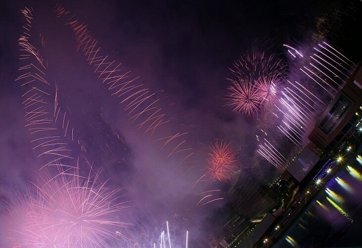 احتفالات برج خليفة، دبي