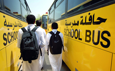 ‬2727 مخالفة لحافلات النقل المدرسي في دبي خلال العام الدراسي السابق