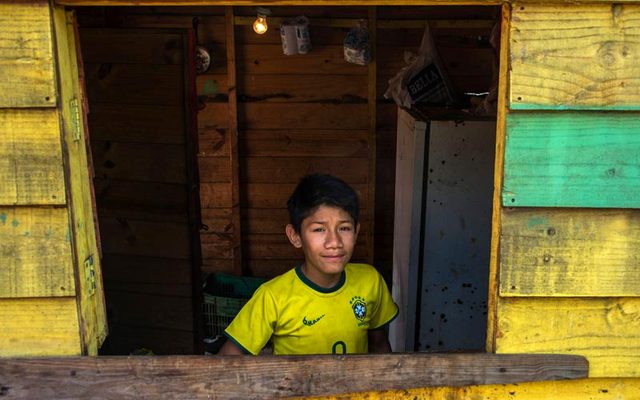 أصغر محمية في البرازيل(600) شخص فقط.. قرية في "ساو باولو"، تضم السكان الأصليين. أ.ف.ب