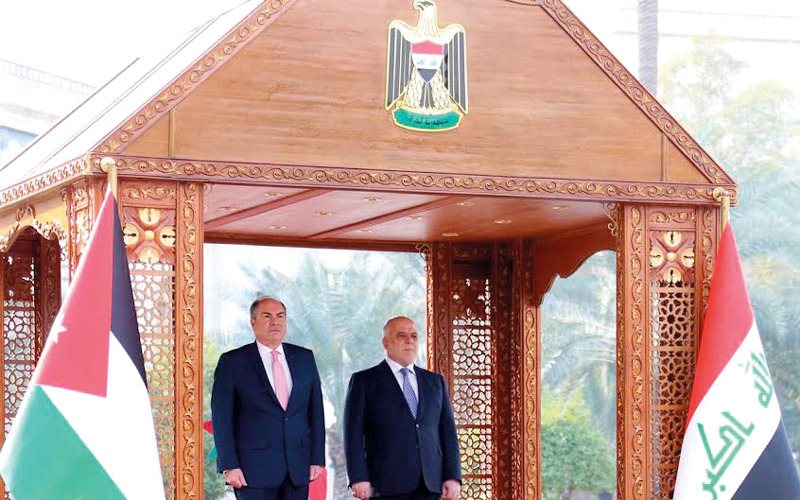 العراق يسعى إلى فتح معابر حدودية جديدة مع الأردن