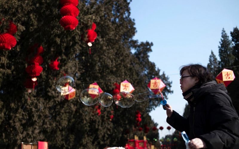 احتفلت الصين برأس السنة القمرية، وهو عام "الديك" حسب التقويم القمري الصيني، وتنسب كل سنة جديدة إلى واحد من الحيوانات التي تمثل الأبراج الاثنى عشر وتحمل هذه السنة مواصفات هذا الحيوان. الصور أ.ف.ب