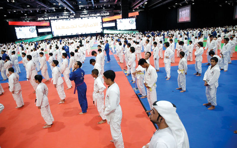 76 ألف طالب في أبوظبي يمارسون  رياضة الجوجيتسو