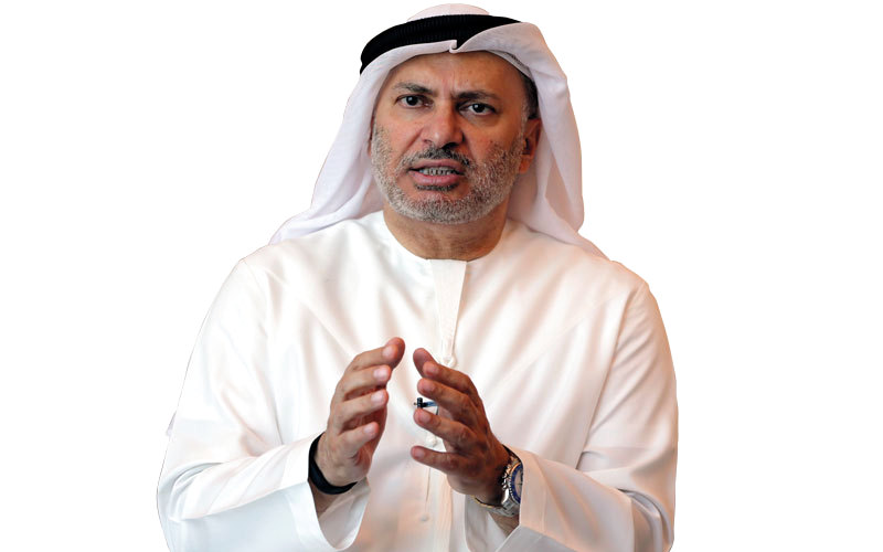 قرقاش: تصريحات الجبير لخصت الموقف.. كلام واقعي عاقل يعززه موقع السعودية ودورها. أ.ب