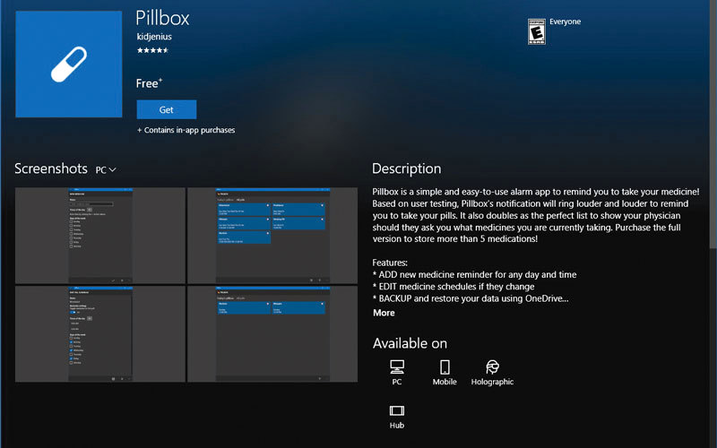 التطبيق يزامن مواعيد الأدوية وجرعاتها بين جميع أجهزة المستخدم. من المصدر
