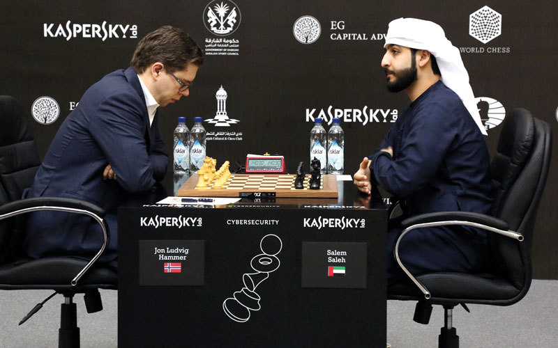 سالم عبدالرحمن يشارك في البطولة مع مصنفين دوليين. الإمارات اليوم