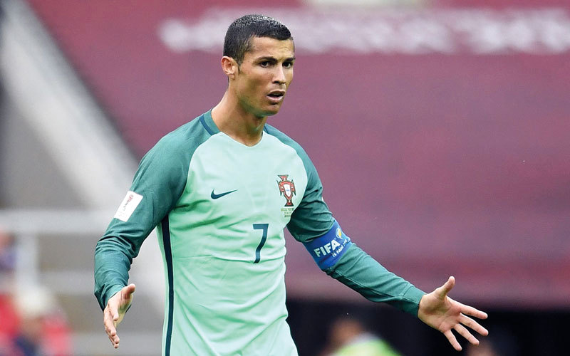 رونالدو: لم نصبح أبطالاً لأوروبا مصادفة. أ.ف.ب