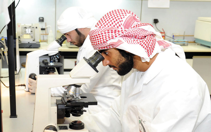 انتظام 3216 طالباً وطالبة في جامعة زايد في الفصل الدراسي الصيفي. من المصدر