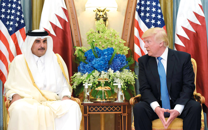 قطر حليف قديم للولايات المتحدة لكنها لا تلتزم بمناهضة الإرهاب. أ.ف.ب