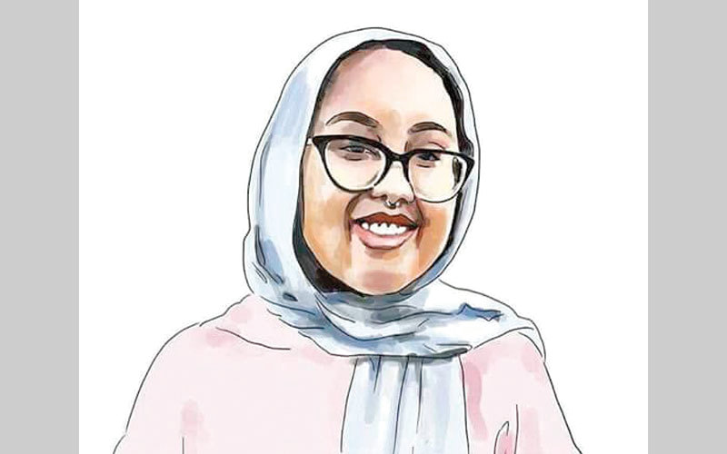 «نبرة» تميزت بحسن الخلق والعطاء.  الإمارات اليوم