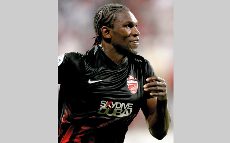 ديوب: رفضت عروضاً من الصين وأوروبا ومستمر مع شباب الأهلي - دبي. تصوير: إريك أرازاس