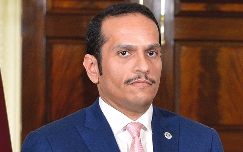وزير الخارجية القطري رفض تغيير الدوحة لسياستها الخارجية. أرشيفية
