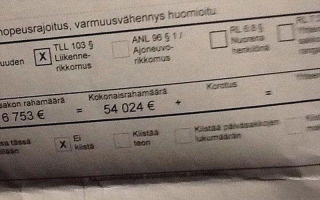 الصورة: في فنلندا.. مستوى الدخل يحدد قيمة المخالفة المرورية