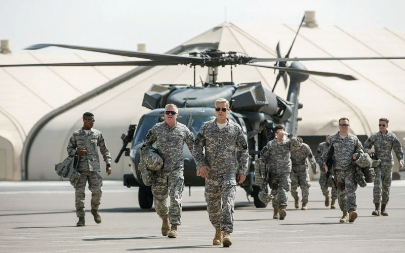 فريق عمل فيلم «آلة الحرب» ضم 2300 فرد يمثلون أكثر من 20 جنسية. من المصدر