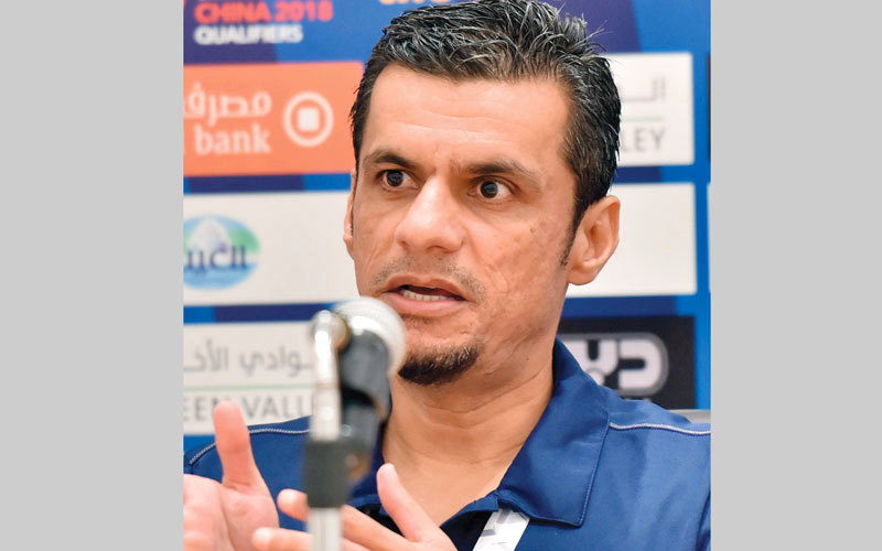 حسن العبدولي : «لن نبالغ في فرحة الفوز الذي تحقق في المباراة الأولى على نيبال بخماسية».