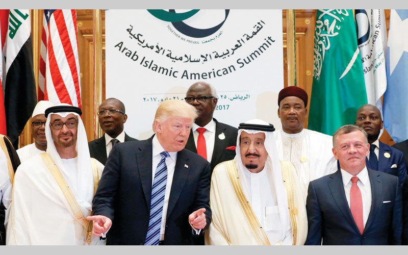 نجاح قمة الرياض أزعج قطر.  رويترز