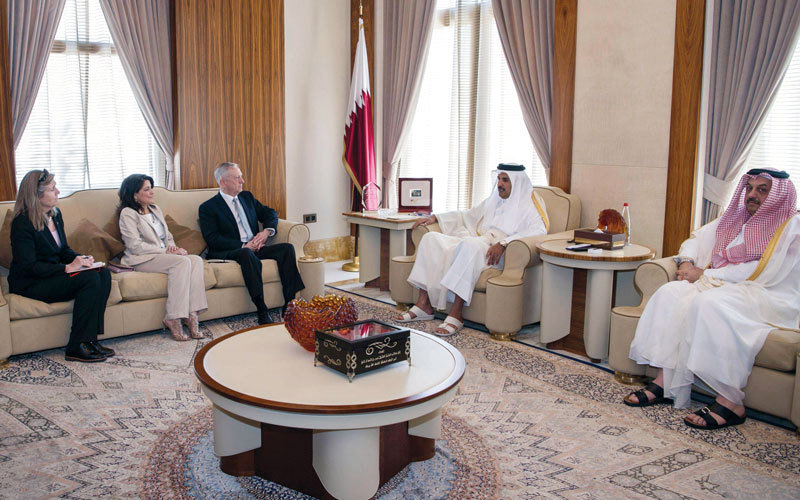 المسؤولون الأميركيون يريدون أن تكون الدوحة في صفهم.  أرشيفية