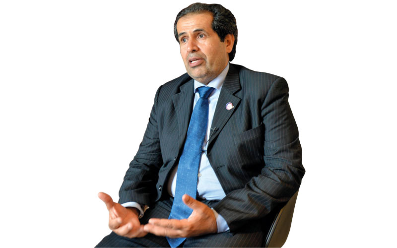 رئيس اللجنة البارالمبية الإماراتية محمد فاضل الهاملي. من المصدر