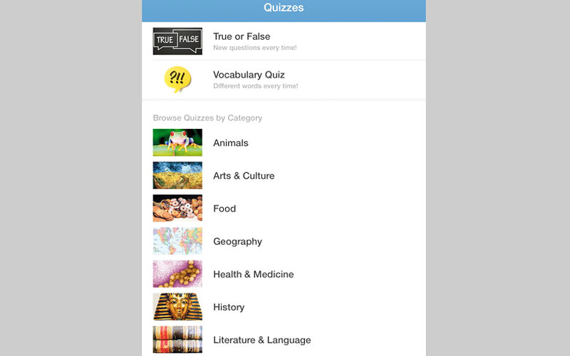 لتطبيق يتيح البحث ضمن 80 ألف مقالة موثقة. من المصدر