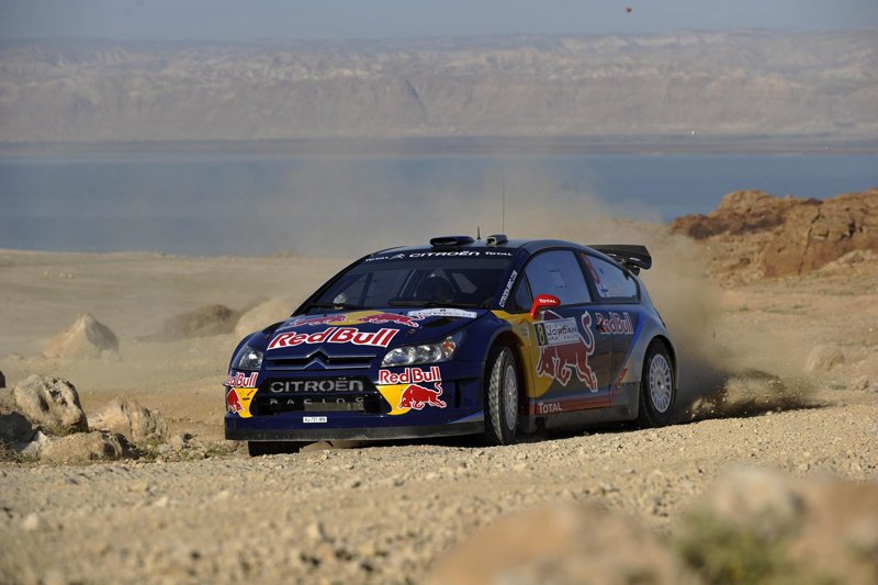 رالي الأردن 2010  المقام على ضفاف البحر الميت