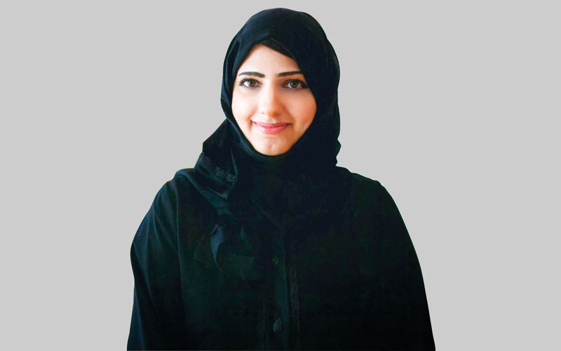 مريم خلفان:إيجابية الفرد تجعل مفهوم وإحساس السعادة كالعطر، يمكن نشره في كل مكان.