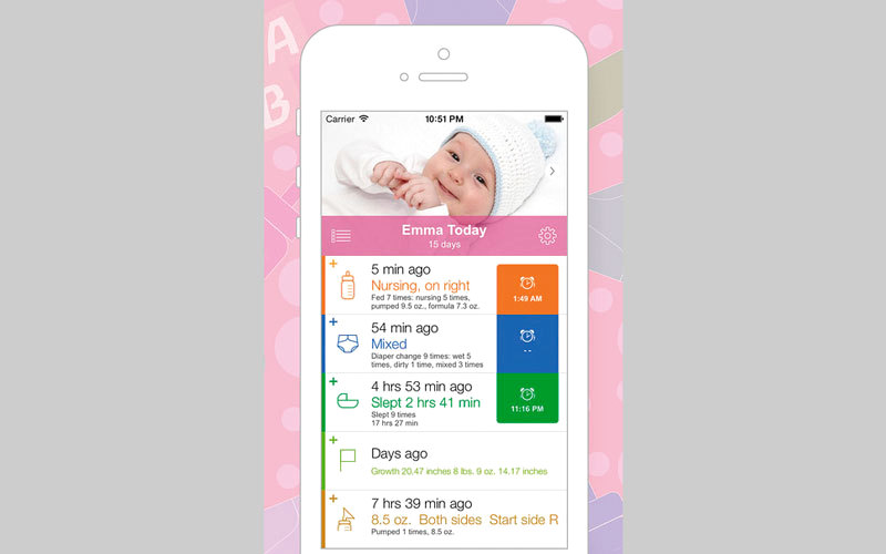 Baby Tracker.. رصد شامل لصحة الرضيع ونموّه