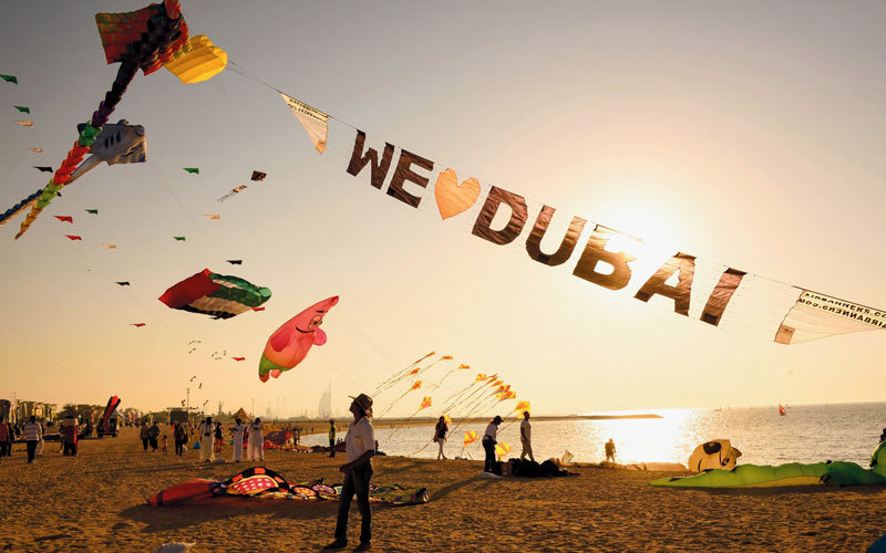برامج الترويج المبتكرة رسّخت مكانة دبي وجهة سياحية عالمية مفضلة. من المصدر