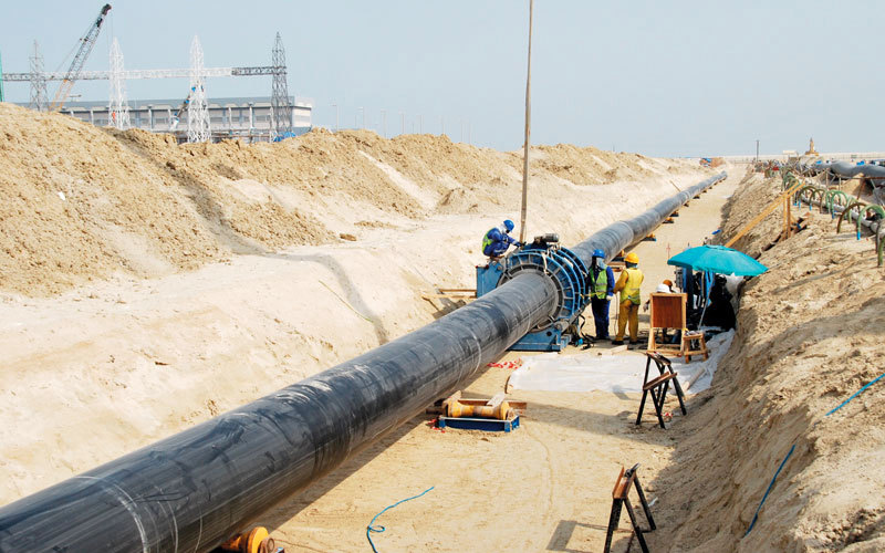 مشروع مد أنابيب الغاز إلى الكويت لم يرَ النور.  أرشيفية