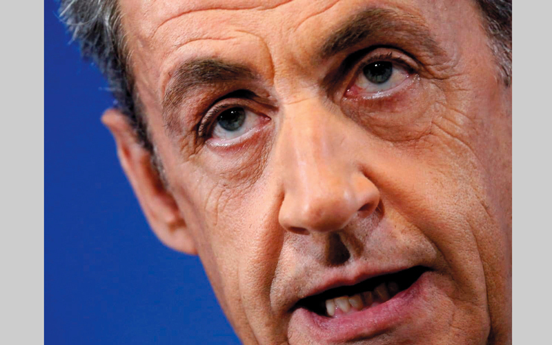 ساركوزي أحد الأطراف التي طالها التحقيق في تلقي رشى بشأن استضافة قطر لكأس العالم. أرشيفية