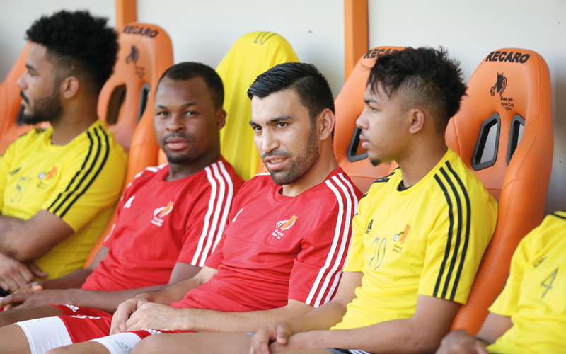 حيدروف وكونيه أبرز صفقات عجمان استعداداً للموسم الجديد. تصوير: مصطفى قاسمي