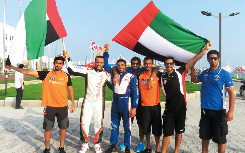 أبطال الإمارات يطلبون لقب الصين في «زوارق الفورمولا 1»