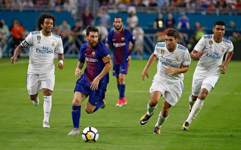 الريال خسر آخر مباراتين في الكلاسيكو رسمياً وودياً أمام برشلونة. الإمارات اليوم