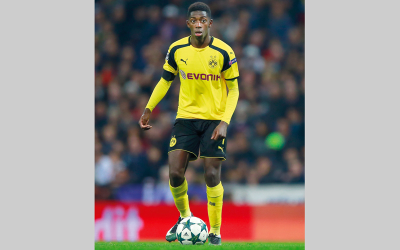 دورتموند يرفض التخلي عن ديمبلي بأقل من 150 مليون يورو. غيتي