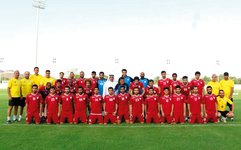 صورة جماعية لنادي خورفكان. من المصدر