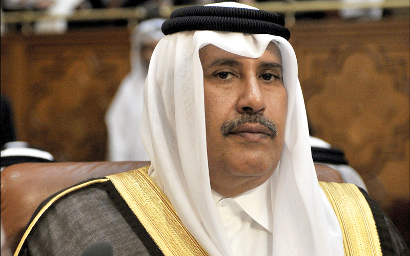 حمد بن جاسم آل ثاني راسم سياسات قطر في دعم الإرهاب. أرشيفية