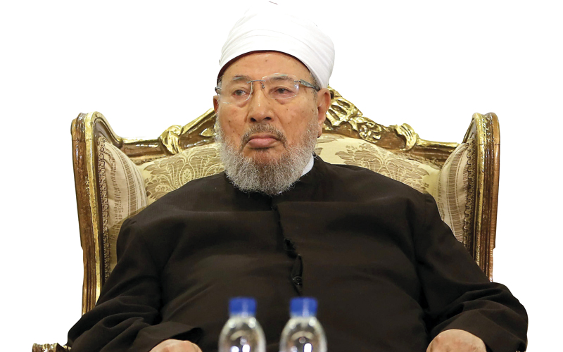 يوسف القرضاوي لطالما كان ضيفاً يحظى بالاحترام والتبجيل في قطر.